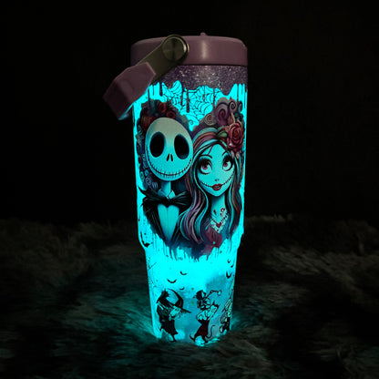 30oz Sally x Jack Skellington Tumbler 🚢Free Shipping🚢